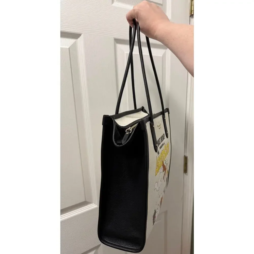 Kate Spade x Disney Aristocats Ella North South Tote Bag Purse Limited Edition - Picture 8 of 9
